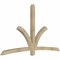 Ekena Millwork Davenport Rough Sawn Timber Gable Bracket, Douglas Fir, 96"W x 56"H x 4"D x 4"F, 14/12 Pitch GBW096X56X0404DAV00RDF - alternate 4
